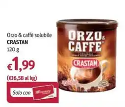 Futura Supermercati Orzo & caffè solubile Crastan offerta