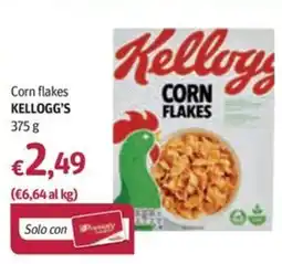 Futura Supermercati Corn flakes Kellogg's offerta