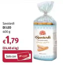 Futura Supermercati Savoiardi DI LEO offerta