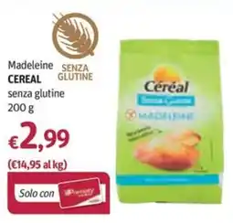 Futura Supermercati Madeleine Cereal senza glutine offerta