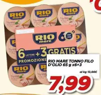 Rio mare tonno filo d'olio