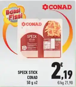Conad City Speck stick Conad offerta