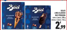 Conad City Baci Gelato Classico offerta