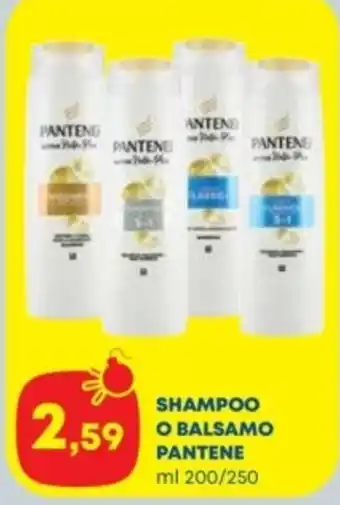 Shampoo o balsamo Pantene