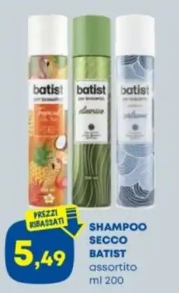 Panorama Shampoo secco Batist offerta