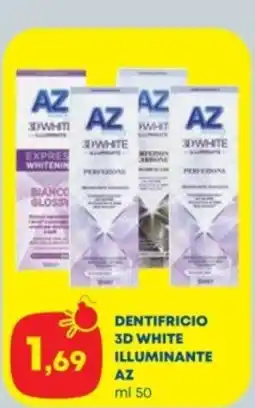 Panorama Dentifricio 3D White Illuminante AZ offerta