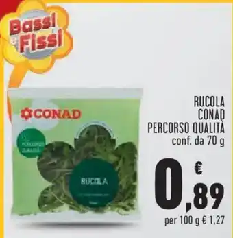 Conad City Rucola Conad Percorso Qualità offerta