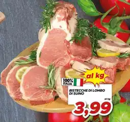 MA Supermercati Bistecche di lombo di suino offerta