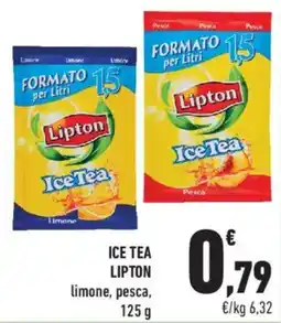 Conad City Ice Tea Lipton limone, pesca offerta