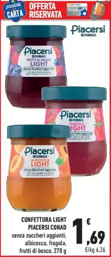 Conad City Confettura light Piacersi Conad offerta
