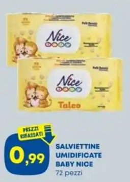 Panorama Salviettine umidificate Baby Nice offerta