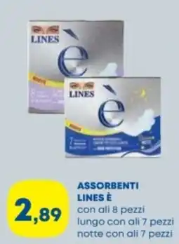 Panorama Assorbenti Lines è offerta