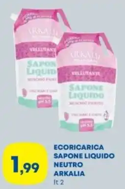 Panorama Sapone liquido neutro Arkalia offerta