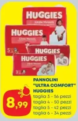 Panorama Pannolini Ultra Comfort Huggies offerta