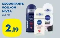 Panorama Deodorante roll-on nivea offerta