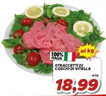 MA Supermercati Straccetti di coscio di vitella offerta