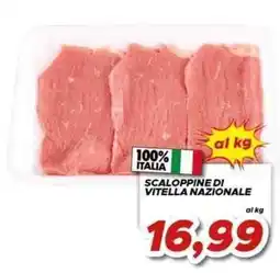 MA Supermercati Scaloppine di vitella nazionale offerta