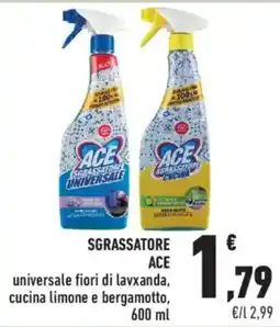 Conad City Sgrassatore Ace universale offerta