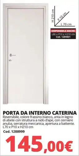 Brico Io Porta da interno Caterina offerta