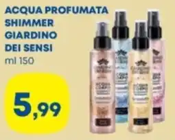 Panorama Acqua profumata shimmer giardino dei sensi offerta