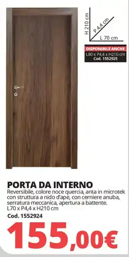 Brico Io Porta da interno offerta