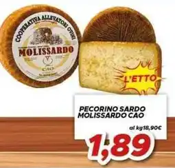 MA Supermercati Pecorino sardo molissardo cao offerta