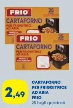 Panorama Cartaforno per friggitrice ad aria Frio offerta