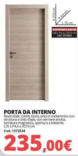 Brico Io Porta da interno offerta