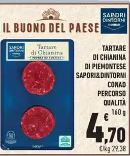 Conad City Tartare di Chianina offerta