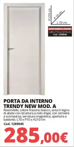 Brico Io Porta da interno trendy new mod. A offerta