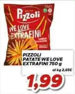 MA Supermercati Pizzoli patate we love extrafini offerta