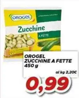 MA Supermercati Orogel zucchine a fette offerta
