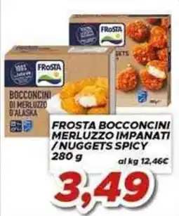 MA Supermercati Frosta bocconcini merluzzo impanati offerta