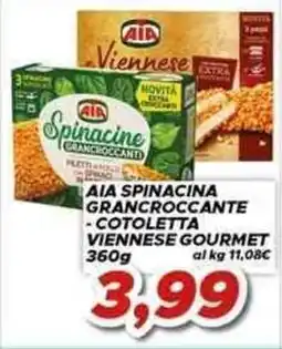 MA Supermercati Aia spinacina gran croccante offerta