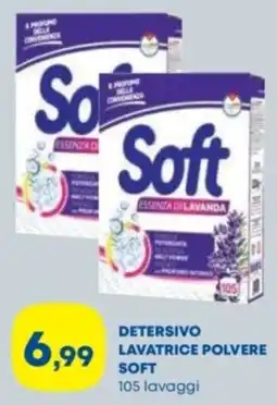 Panorama Detersivo lavatrice polvere soft offerta