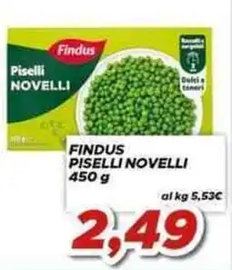 MA Supermercati Findus Piselli Novelli offerta