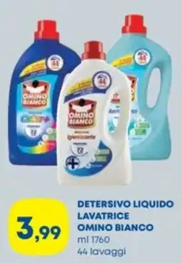 Panorama Detersivo liquido lavatrice Omino Bianco offerta