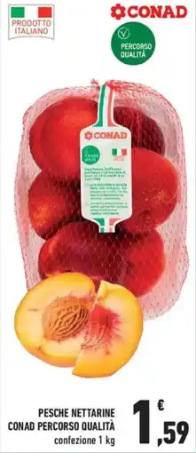 Conad City Pesche Nettarine Conad Percorso Qualità offerta