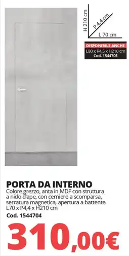 Brico Io Porta da interno offerta