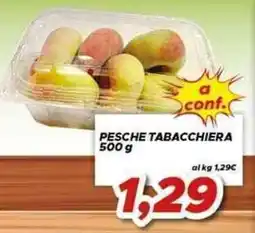 MA Supermercati Pesche Tabacchiera offerta