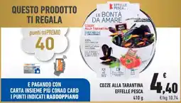 Conad City Cozze alla tarantina Effelle Pesca offerta