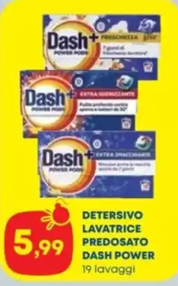 Panorama Detersivo lavatrice predosato Dash Power offerta
