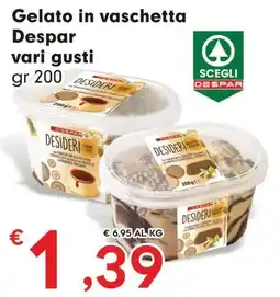 DeSpar Express Gelato in vaschetta Despar offerta
