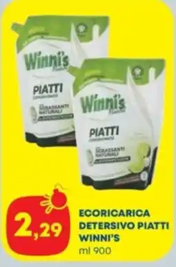 Panorama Ecoricarica detersivo piatti Winni's offerta