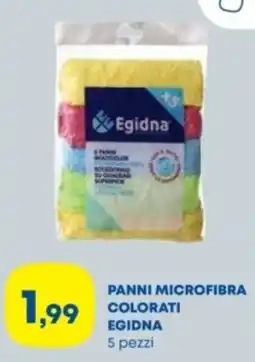 Panorama Panni microfibra colorati Egidna offerta