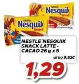 MA Supermercati Nestlé Nesquik Snack Latte-Cacao offerta