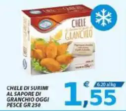 Vivo Supermercati Chele di surimi al sapore di granchio offerta