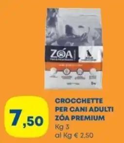 Panorama Crocchette per cani adulti ZóA Premium offerta