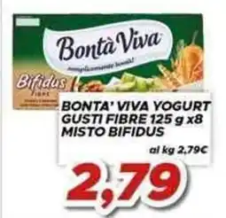 MA Supermercati Bonta' Viva Yogurt Gusti Fibre Misto Bifidus offerta