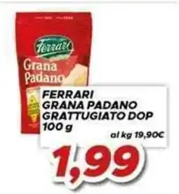 MA Supermercati Ferrari Grana Padano grattugiato DOP offerta